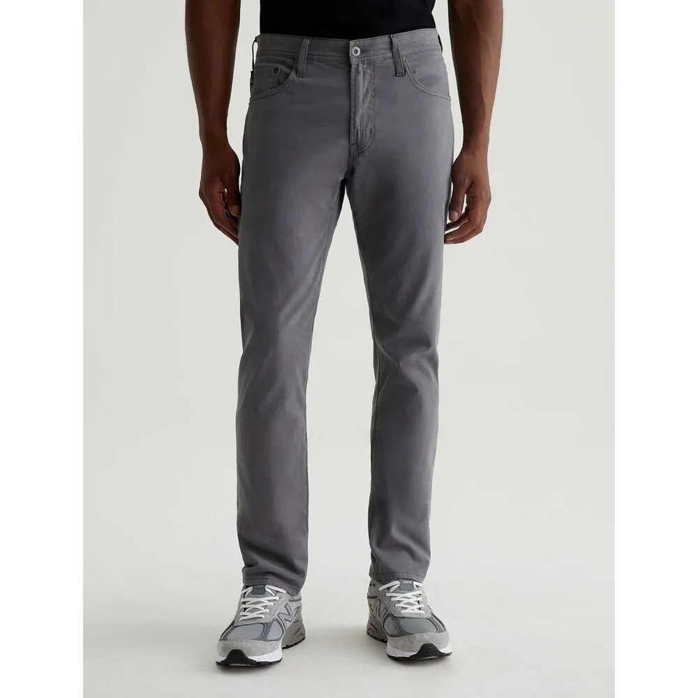 AG Jeans Mens Size 31x32 Grey Modern Slim Sueded Sateen Tellis $198